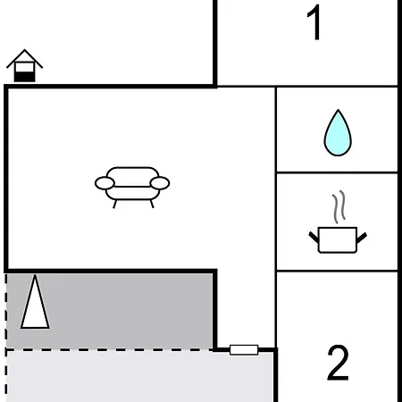 Gorgeous In With Kitchen Апартаменты