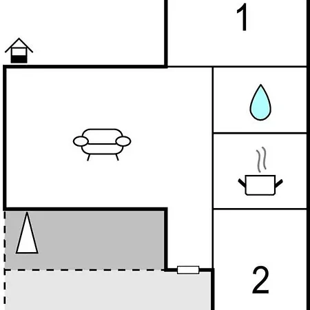 Gorgeous In With Kitchen Apartmán Cres